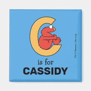 Elmo Alphabet   C SINAASAPPEL Magneet