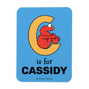 Elmo Alphabet   C SINAASAPPEL Magneet