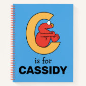 Elmo Alphabet | C SINAASAPPEL Notitieboek (Voorkant)