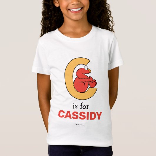 Elmo Alphabet | C SINAASAPPEL T-shirt (Voorkant)