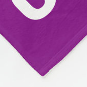 Elmo Alphabet | C Wolken Fleece Deken (Hoek)