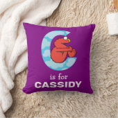 Elmo Alphabet | C Wolken Kussen (Deken)