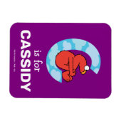 Elmo Alphabet | C Wolken Magneet (Horizontaal)