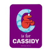 Elmo Alphabet | C Wolken Magneet (Verticaal)