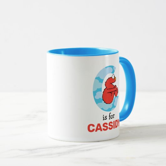 Elmo Alphabet | C Wolken Mok (Voorkant rechts)