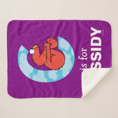 Elmo Alphabet | C Wolken Sherpa Deken (Voorkant (horizontaal))