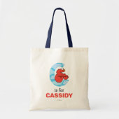 Elmo Alphabet | C Wolken Tote Bag (Voorkant)