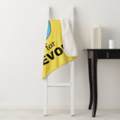 Elmo Alphabet | D Blauw Sherpa Deken (In situ)