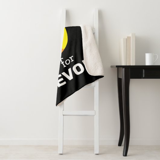 Elmo Alphabet | D Duck Sherpa Deken (In situ)