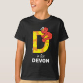 Elmo Alphabet | D Duck T-shirt (Voorkant)