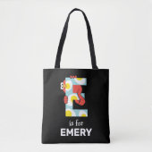 Elmo Alphabet | E Eieren Tote Bag (Voorkant)