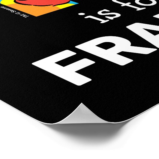 Elmo Alphabet | F Bloemen Poster (Hoek)