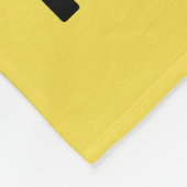 Elmo Alphabet | F Groen Fleece Deken (Hoek)