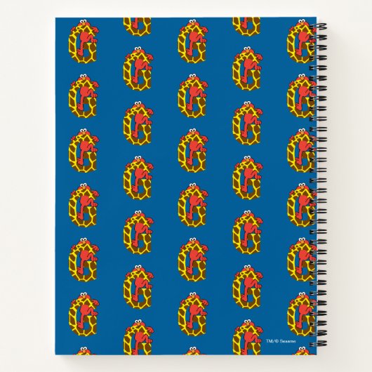 Elmo Alphabet | G GIRAFFE Notitieboek (Achterkant)