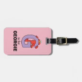 Elmo Alphabet | G PAARS Bagagelabel (Voorkant horizontaal)