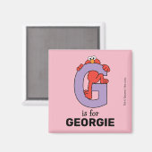 Elmo Alphabet | G PAARS Magneet (Voorkant / Achterkant)