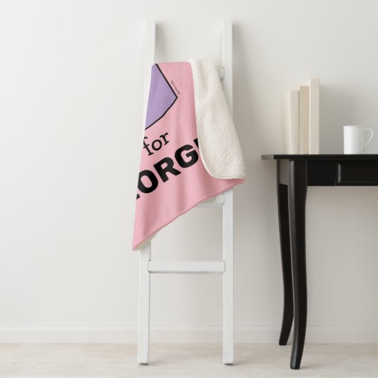 Elmo Alphabet | G PAARS Sherpa Deken (In situ)