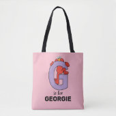 Elmo Alphabet | G PAARS Tote Bag (Voorkant)