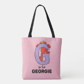 Elmo Alphabet | G PAARS Tote Bag (Achterkant)