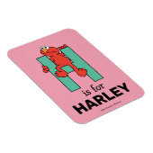 Elmo Alphabet | H Groen Magneet (Rechterzijde)