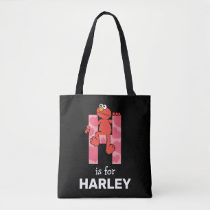 Elmo Alphabet   H Hoorten Tote Bag