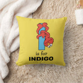 Elmo Alphabet | I Blauw Kussen (Deken)