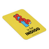 Elmo Alphabet | I Blauw Magneet (Rechterzijde)