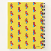 Elmo Alphabet | I Blauw Notitieboek (Achterkant)