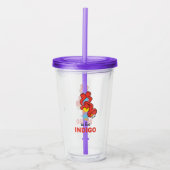Elmo Alphabet | I Ice Cream Acryl Drinkbeker (Voorkant)