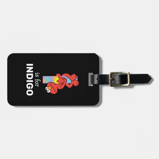 Elmo Alphabet | I Ice Cream Bagagelabel (Voorkant horizontaal)