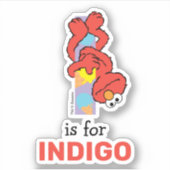 Elmo Alphabet | I Ice Cream Sticker (Voorkant)