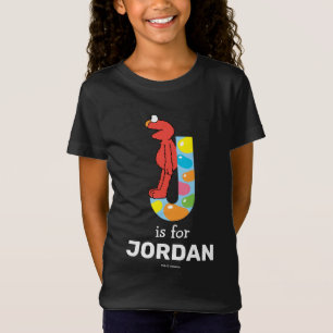 Elmo Alphabet J Jelly Bean T-shirt