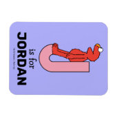 Elmo Alphabet | J Roze Magneet (Horizontaal)