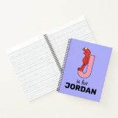 Elmo Alphabet | J Roze Notitieboek (Binnen)