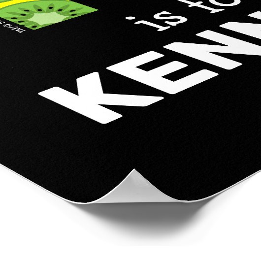 Elmo Alphabet | K Kiwi Poster (Hoek)