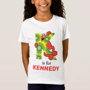 Elmo Alphabet   K Kiwi T-shirt