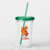 Elmo Alphabet | K SINAASAPPEL Acryl Drinkbeker (Achterkant)