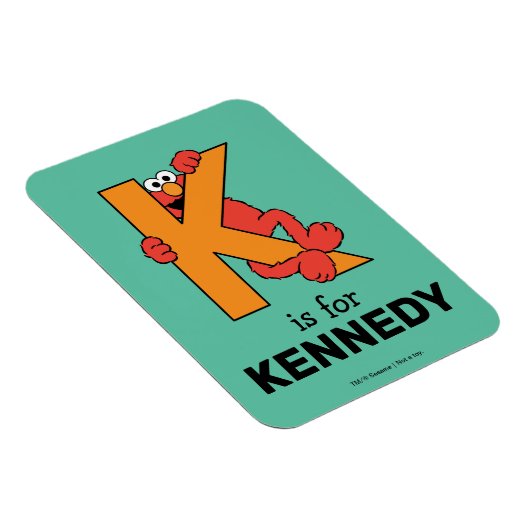 Elmo Alphabet | K SINAASAPPEL Magneet (Rechterzijde)