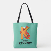 Elmo Alphabet | K SINAASAPPEL Tote Bag (Achterkant)