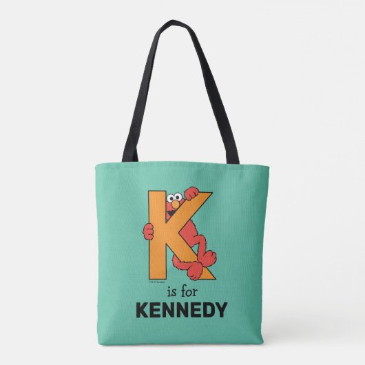 Elmo Alphabet | K SINAASAPPEL Tote Bag (Achterkant)