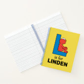 Elmo Alphabet | L Blauw Notitieboek (Binnen)