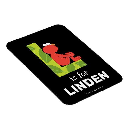 Elmo Alphabet | L Leaf Magneet (Rechterzijde)