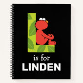 Elmo Alphabet | L Leaf Notitieboek (Voorkant)