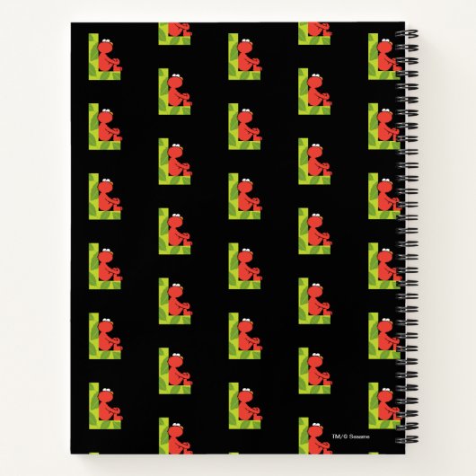 Elmo Alphabet | L Leaf Notitieboek (Achterkant)