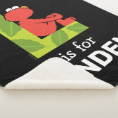 Elmo Alphabet | L Leaf Sherpa Deken (3/4)