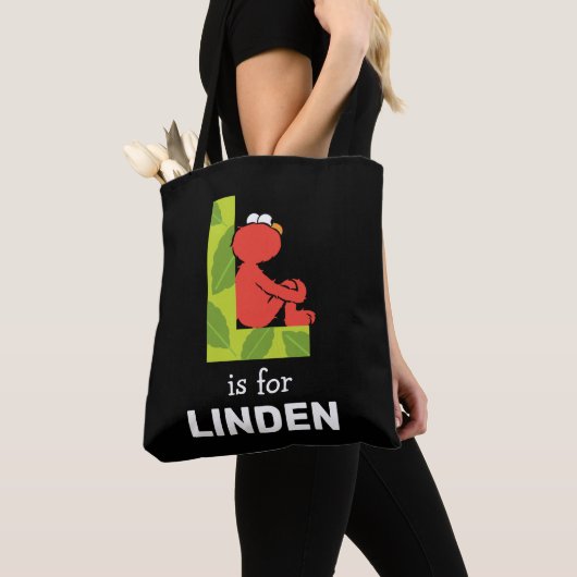 Elmo Alphabet | L Leaf Tote Bag (Dichtbij)