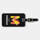 Elmo Alphabet | M Muziek Bagagelabel (Voorkant horizontaal)