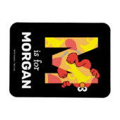 Elmo Alphabet | M Muziek Magneet (Horizontaal)