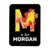Elmo Alphabet | M Muziek Magneet (Verticaal)