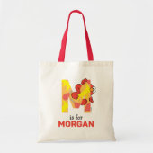 Elmo Alphabet | M Muziek Tote Bag (Voorkant)